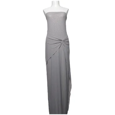 Avondjurk (Grijs) van Meshki Elastaan, Polyamide, Polyester