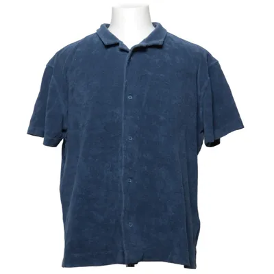 Chemise à manches courtes (Bleu) de These Glory Days Coton