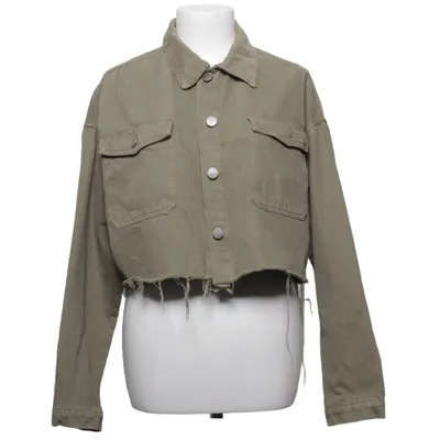 Denimjakke (Cropped Jacket Otw) fra ONLY Bomuld