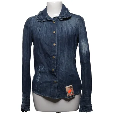 Denim blouse (Hedvig) van Denimbirds Katoen