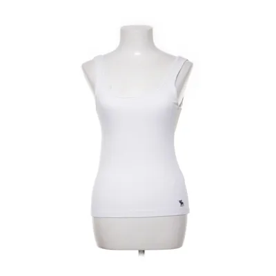 Linne (Vit) från Abercrombie & Fitch Bomull, Elastan, Polyester