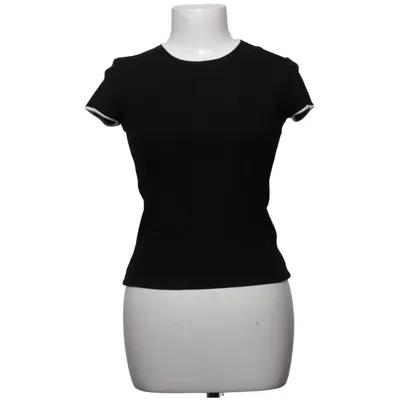 T-shirt (Schwarz, Weiß) von Massimo Dutti Elasthan, Polyamid, Viskose