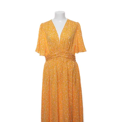 Robe (Jaune, Blanc, Multicolore) de Shein Curve Polyester