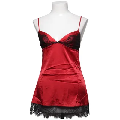 Pajama top (Red, Black) from Victoria's Secret Polyamide, Polyester