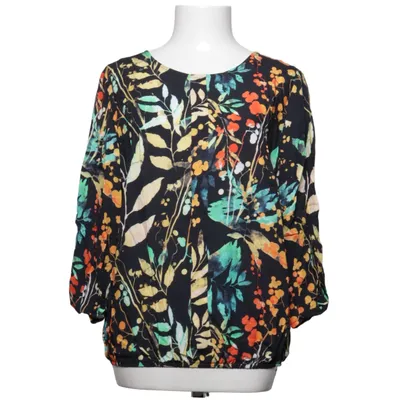 Blus (Svart, Flerfärgad) från Victoria by AGA Fashion Viskos