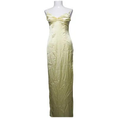 Maxi dress (Yellow) from Beginning Boutique Cotton, Elastane, Polyester