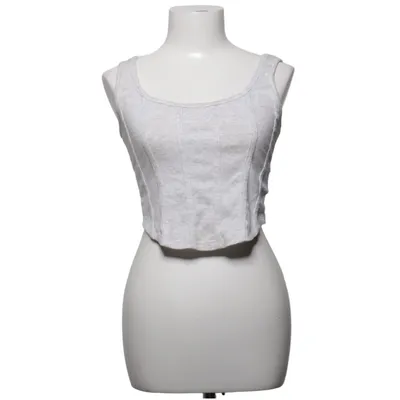 Crop top (Grijs) van Factorie Katoen, Elastaan, Viscose