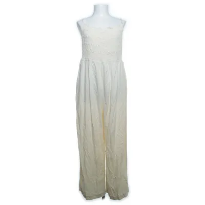 Jumpsuit (Geel) van H&M Viscose, Linnen