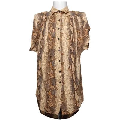 Chemise à manches courtes (Beige, Marron) de Stick Man