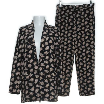 Jakkesæt (Sort, Beige, Blå) fra Mango Suit