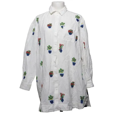 Hemd (Weiß, Mehrfarbig) von Sézane Baumwolle, Leinen, Polyester