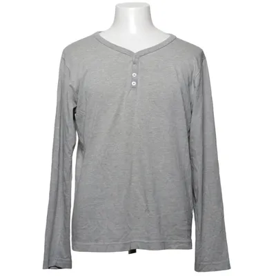 Henley T-shirt (Grå) fra Cubus Man