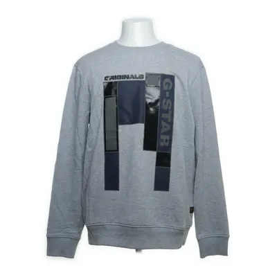 Collegetröja (Grå) från G-Star Raw Bomull, Elastan, Polyester