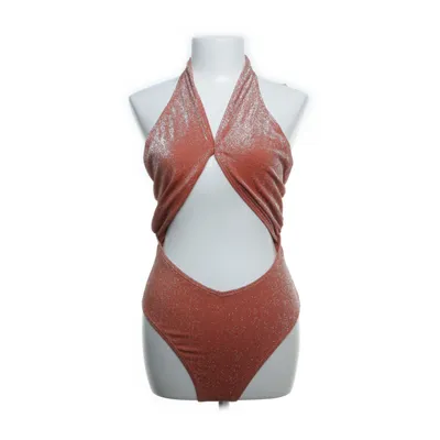 Badpak (Oranje, Zilver) van South Beach Elastaan, Metallvezel, Polyamide, Polyester