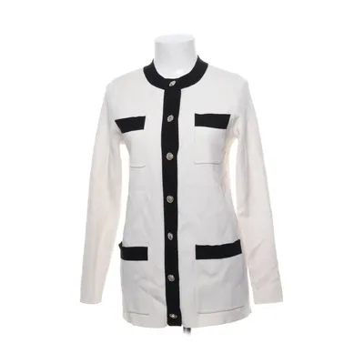 Cardigan (Hvid, Sort) fra H&M Modern Classic Polyamid, Polyester, Viscose
