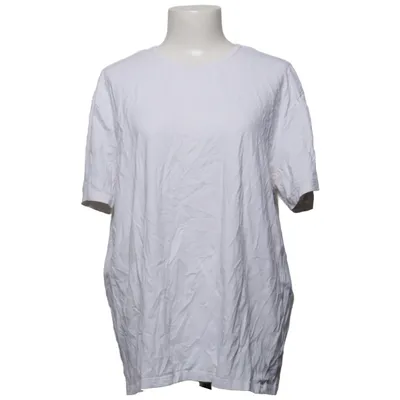 T-shirt (Blanc) de Kariban Coton, Élasthane