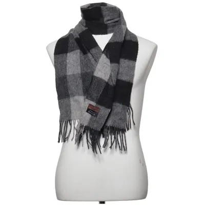 Scarf (Gray, Black) from Atlas Design Wool