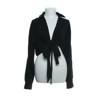 Wikkeltop (Zwart) van Edited Elastaan, Lyocell, Polyester