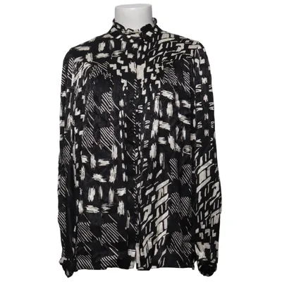Blouse (Black, White) from Ipekyol Polyester, Viscose