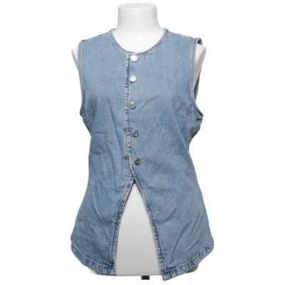 Denim vest (Blue) from ASOS Design Cotton, Lyocell