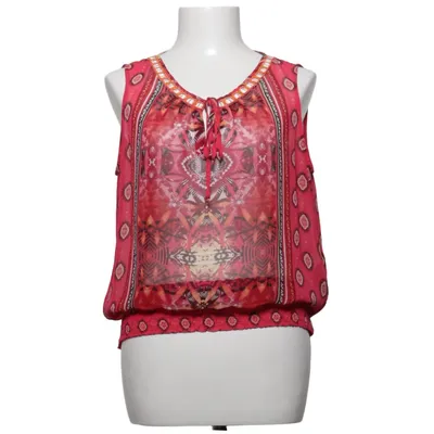Top (Rood, Meerkleurig) van Comma Polyester