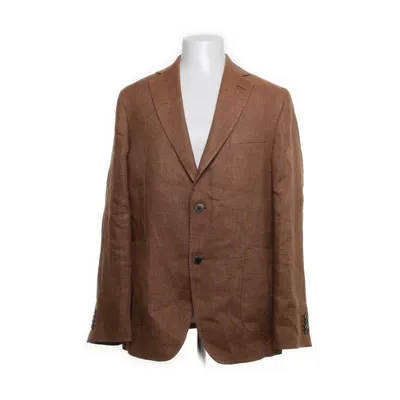 Blazer (Bruin, Beige) van Oscar Jacobson Linnen