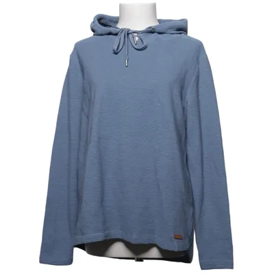Sweat à capuche (Bleu) de Gina Coton, Élasthane, Polyester