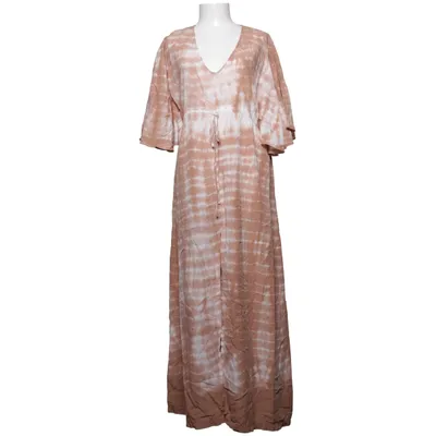 Maxikjole (Beige, Hvid) fra Yes My Love Tencel