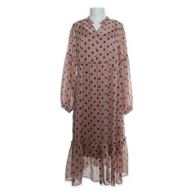 Jurk (Bruin, Meerkleurig) van Nümph Elastaan, Polyester, Viscose