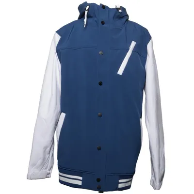 Softshell jacket (Blue, White) from Empyre Elastane, Polyester