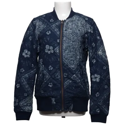 Bomberjakke (Indigo Juice) fra Scotch & Soda Bomuld, Elastan, Linned, Polyester