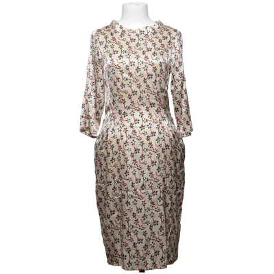 Robe (Beige, Multicolore) de Tone Barker Silk Élasthane, Soie