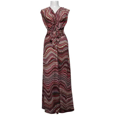 Maxikjole (Rød, Pink, Flerfarvet) fra Sophie B Elastan, Polyester