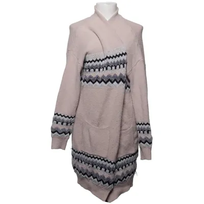 Cardigan (Beige, Flerfarvet) fra V. Code Elastan, Polyamid, Viscose