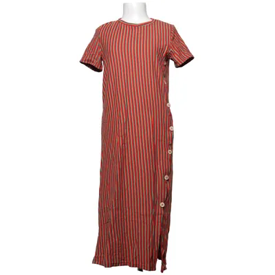 Maxi jurk (Rood, Meerkleurig) van Zara Trafaluc