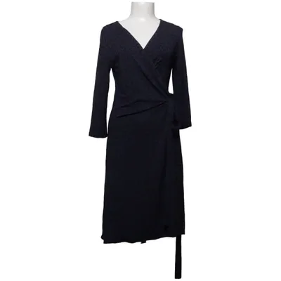 Wikkeljurk (Blauw, Zwart) van L.K. Bennett Elastaan, Viscose