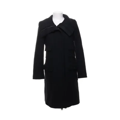 Manteau (Noir) de Et Vous Acétate, Laine