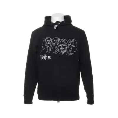 Huvtröja (Svart) från The Beatles Bomull, Polyester