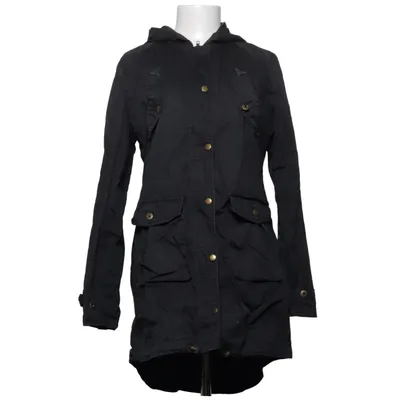 Parka (Black) from VILA Cotton, Polyester