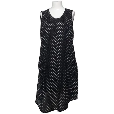 Dress (Black, White) from Nissin Polyester