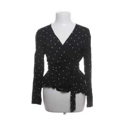 Wikkelblouse (Zwart, Wit) van Samsøe & Samsøe Viscose
