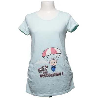 T-shirt (Blue) from LC Waikiki Maternity Cotton, Elastane