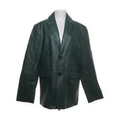 Läderjacka (Grön) från ASOS Design Skinn, Polyester