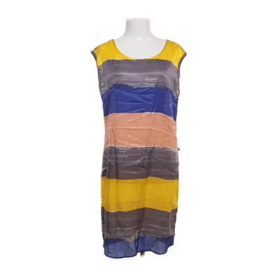 Dress (Gray, Multicolored) from Dept Cotton, Silk