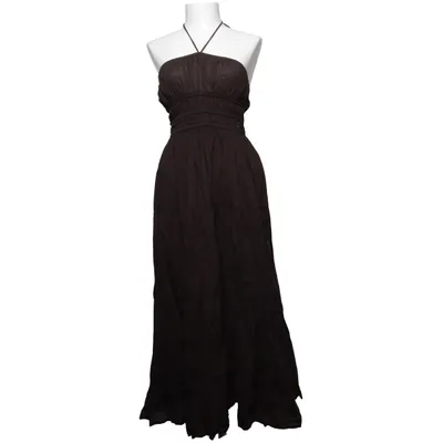 Robe longue (Marron) de Lindex Coton