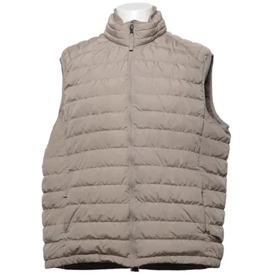 Ydervest (Beige) fra Dressmann Dun, Fjer, Nylon, Polyester