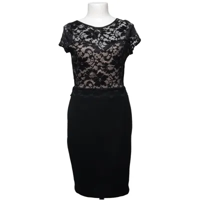 Cocktail dress (Black, Beige) from Elise Ryan Elastane, Polyamide, Polyester