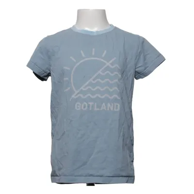 T-shirt (Blauw) van Gotland Katoen