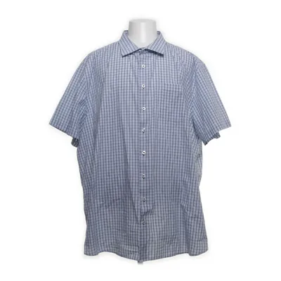 Korte mouwen shirt (Blauw, Meerkleurig) van Dressmann Katoen, Polyester