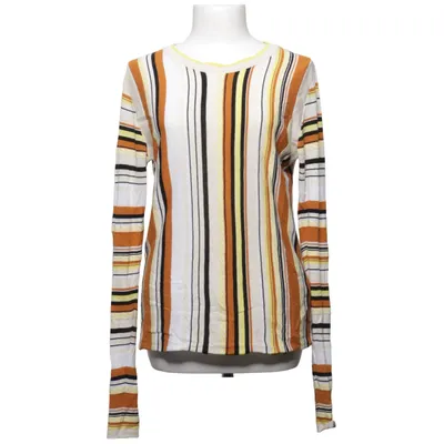 Sweater (White, Yellow, Brown) from Rodebjer Cotton, Viscose